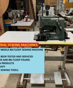 AUTOMATIC 2 NEEDLES BELTLOOP SEWING MACHINE