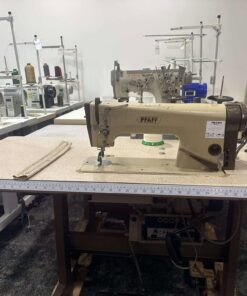 Top roller feet sewing machine for leather