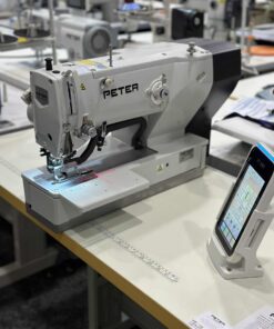 Fully automatic industrial button hole sewing machine